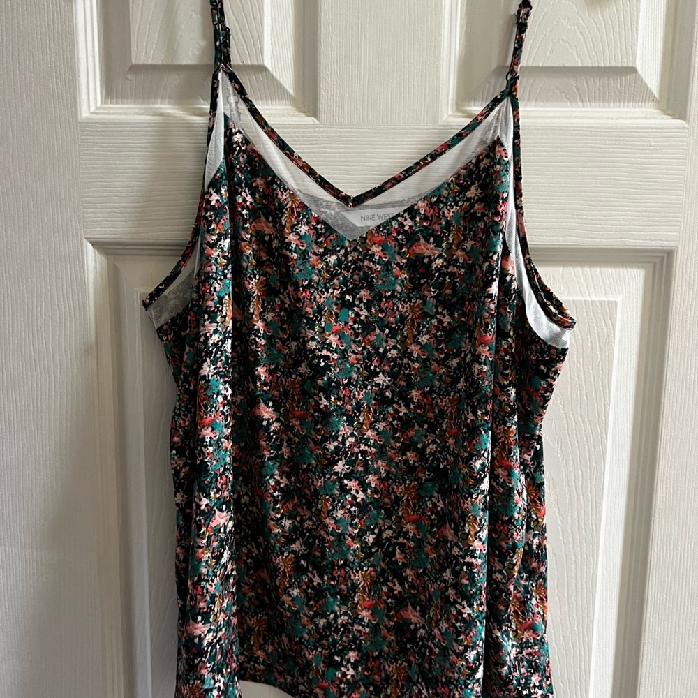 Floral Spaghetti Strap Top